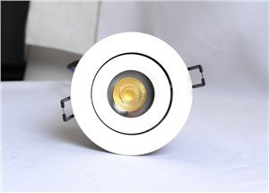 LEDダイキャストアルミニウム耐火ダウンライトIP20調整可能